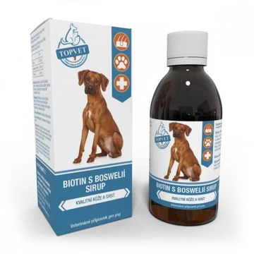 Topvet BIOTIN ÉS BOSWELLIA - KUTYÁKNAK 200ml