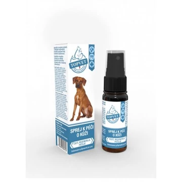 TOPVET - KUTYA BŐRAPOLÓ SPRAY KUTYÁKNAK GYÓGYNÖVÉNYEKKEL