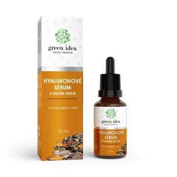 GREEN IDEA TOPVET PREMIUM - HYALURON SZÉRUM & KÍGYÓMÉREG MAXIMÁLIS LIFTING HATÁS 25ml