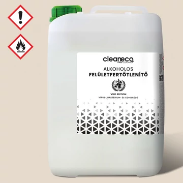 Cleaneco Alkoholos Felületfertőtlenítő - Vírus-, Baktérium- és Gombaölő 5L