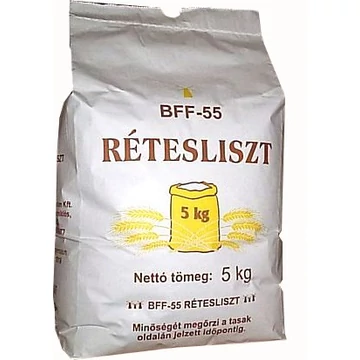 Szabó Malom BFF-55 Kétszerfogós Rétesliszt 5kg