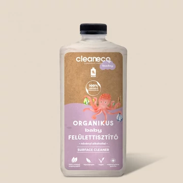 Cleaneco Organikus Baby Felülettisztító - Növényi Alkohollal 1L