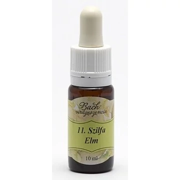 Bach-Elm (11. Szilfa) virágeszencia 10ml (barna, pipettás kupakkal ellátott gyógyszertári üvegben)