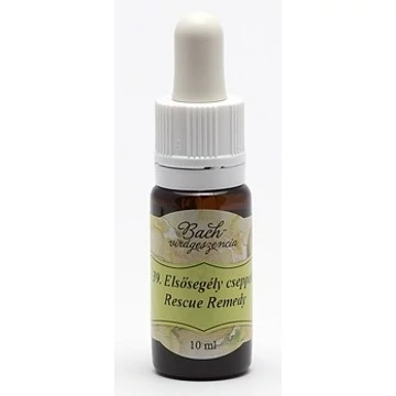 Bach-Elsősegély Csepp 10ml (10 ml barna, pipettás kupakkal ellátott üvegben.)