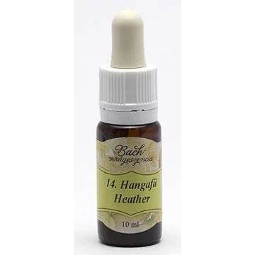 Bach Heather (14. Hangafű) virágeszencia 10ml. barna, pipettás kupakkal ellátott gyógyszertári üvegben