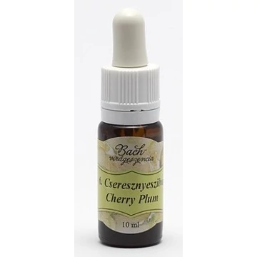 Bach-Cherry Plum (6. Cseresznyeszilva) virágeszencia 10ml (barna, pipettás kupakkal ellátott gyógyszertári üvegben)