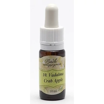 Bach-Crab Apple (10. Vadalma) virágeszencia 10ml (barna, pipettás kupakkal ellátott gyógyszertári üvegben)