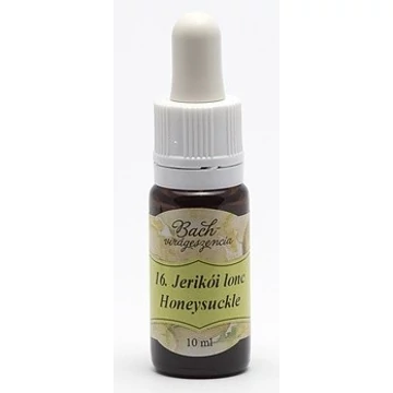 Bach Honeysuckle (16. Jerikói lonc) virágeszencia 10ml. barna, pipettás kupakkal ellátott gyógyszertári üvegben