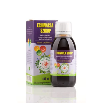 Bálint ECHINACEA SZIRUP fokhagymával, gyógynövényekkel és fekete ribizlivel 150ml
