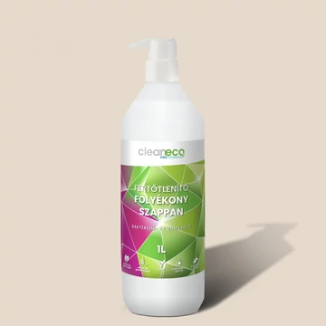Cleaneco Fertőtlenítő Folyékony Szappan - Baktérium- és Gombaölő 1L