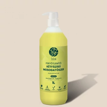 Cleaneco Fertőtlenítő Kétfázisú Mosogatószer 1L 
