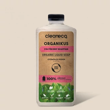 Cleaneco Organikus Folyékony Szappan - Gyümölcs Púder Illattal 1L 