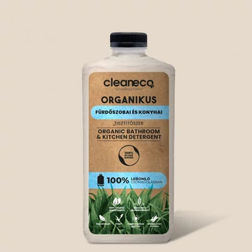 Cleaneco Organikus Fürdőszobai és Konyhai Tisztítószer 1L 