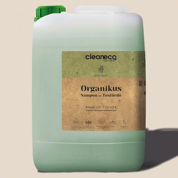 Cleaneco Organikus Sampon és Tusfürdő - Bamboo Flower Illattal 5L