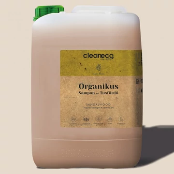 Cleaneco Organikus Sampon és Tusfürdő - Sandalwood Illattal 5L