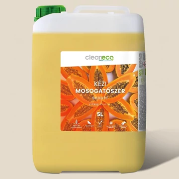 Cleaneco Kézi Mosogatószer - Budget Citrus Illattal 5L