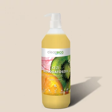 Cleaneco Kézi Mosogatószer Koncentrátum - Mangó & Papaya Illattal 1L