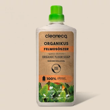 Cleaneco Organikus Felmosószer - Növényi Alkohollal - Narancsolajjal 1L 