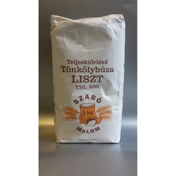 Szabó Malom TBL-200 Tönköly Teljes Kiőrlésű Búzaliszt 1kg