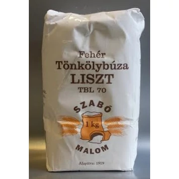 Szabó Malom TBL-80 Tönköly Fehér Búzaliszt 1kg
