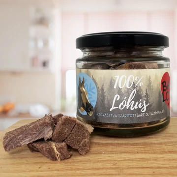 Barf Love Fagyasztva szárított lóhús jutifalat 30g