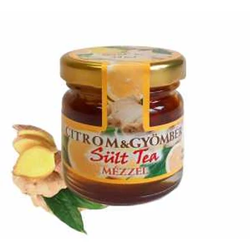 CITROM & GYÖMBÉR SÜLT TEA MÉZZEL