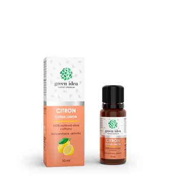Green Idea  - Citrom (Citrus Limon) 100% Illóolaj 10 ml