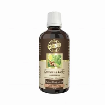 TopVet KARMELITA Gyógynövények ( Lassú Emésztésnél, Telítettségi Érzésnél, Puffadásnál ) 50ml