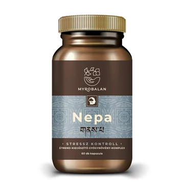 Myrobalan Nepa nyugodt tudat gyógynövény-komplex 60 db vegán kapszula 100% gyógynövényőrleménnyel