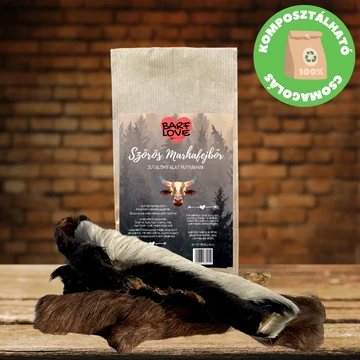 Barf Love Szőrös marhafejbőr 100g