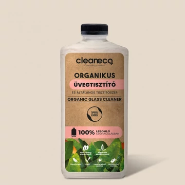 Cleaneco Organikus Üvegtisztító és Általános Tisztítószer 1L 