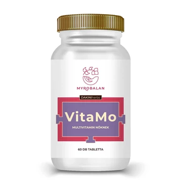 Myrobalan VitaMo női multivitamin gyógynövény kivonatokkal 60 db vegán tabletta