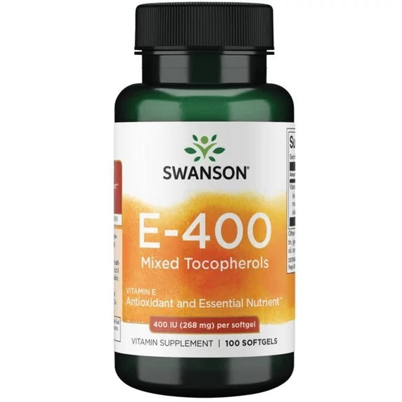 SWANSON E-vitamin 400 NE (268 mg) / 100 db lágyzselatin kapszula