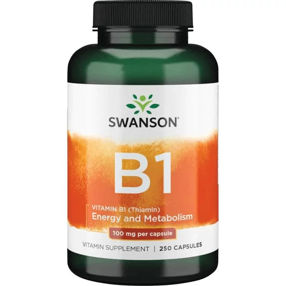SWANSON B1 vitamin (tiamin) 100 mg / 250 db kapszula