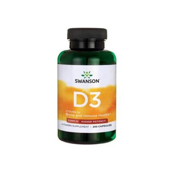 SWANSON D3 vitamin 2000NE / 250 kapszula