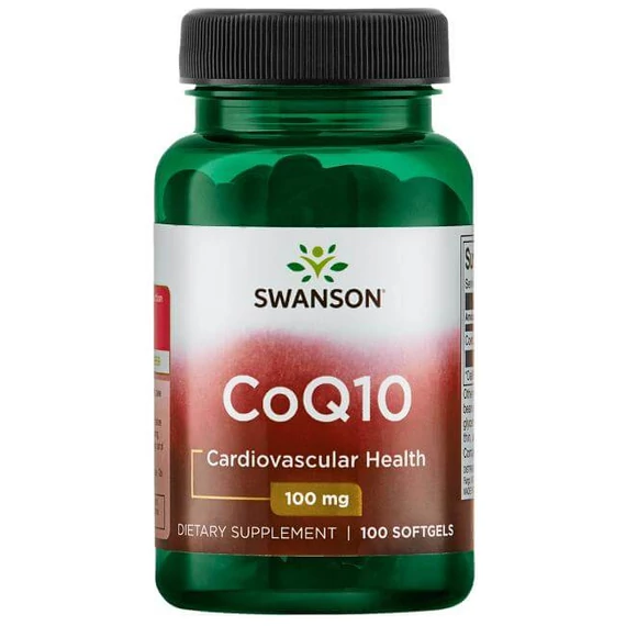 SWANSON Q10 koenzim 100 mg / 100 db lágykapszula